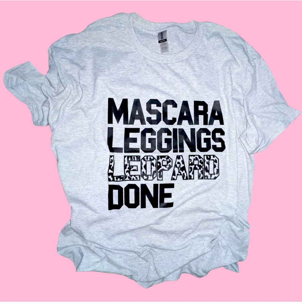 Mascara Leggings Leopard Done  -Grey